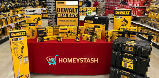 Special Holiday Discounts on DEWALT Tools at Homeystash!