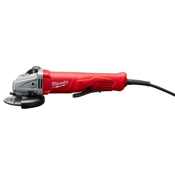 Milwaukee 4-1/2" 11 Amp Small Angle Grinder Lock-On Paddle