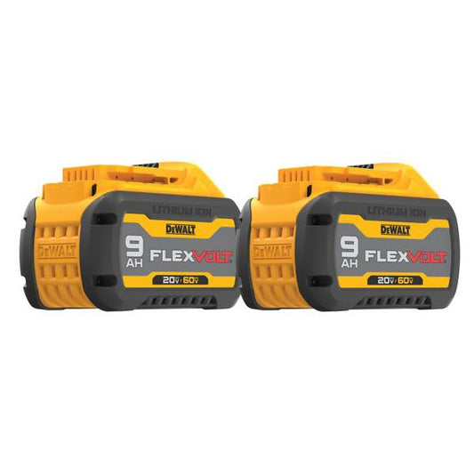 DEWALT 2-Pack 20V/60V MAX FLEXVOLT 9.0 Ah Batteries