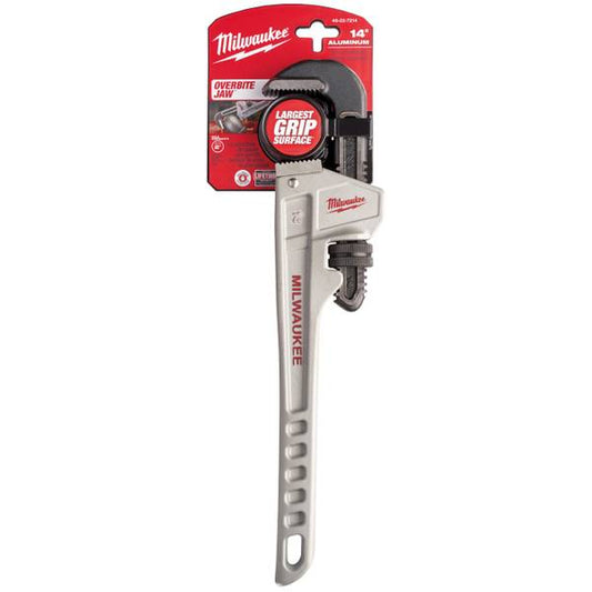 Milwaukee 48-22-7214 14" Ergonomic Aluminum Pipe Wrench