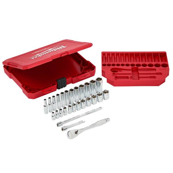 Milwaukee 48-22-9504 1/4" Drive Metric Socket Set