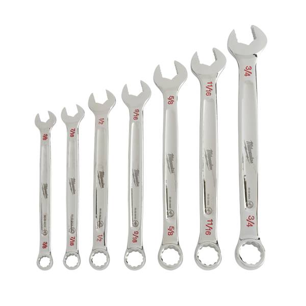 Milwaukee 48-22-9407 7-Piece Combo SAE Wrench Kit