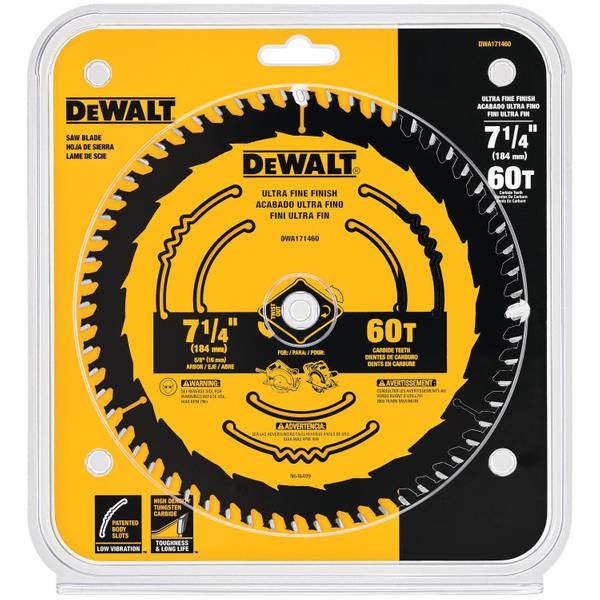 DEWALT 7 1/4" 60T Saw Blade