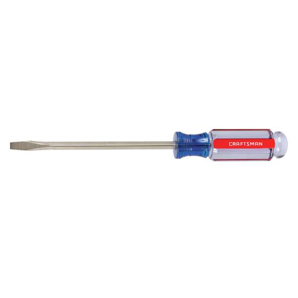 Craftsman 1/4"x6" Slotted Acetate Screwdriver