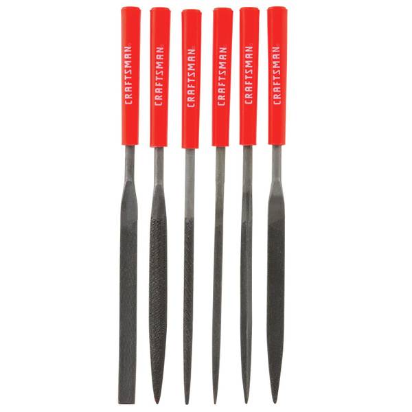 Craftsman 6 Piece Needle File Set