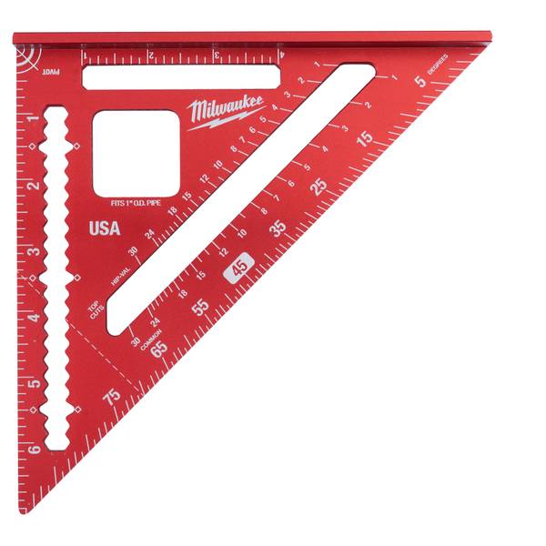 Milwaukee 7" Magnetic Rafter Square