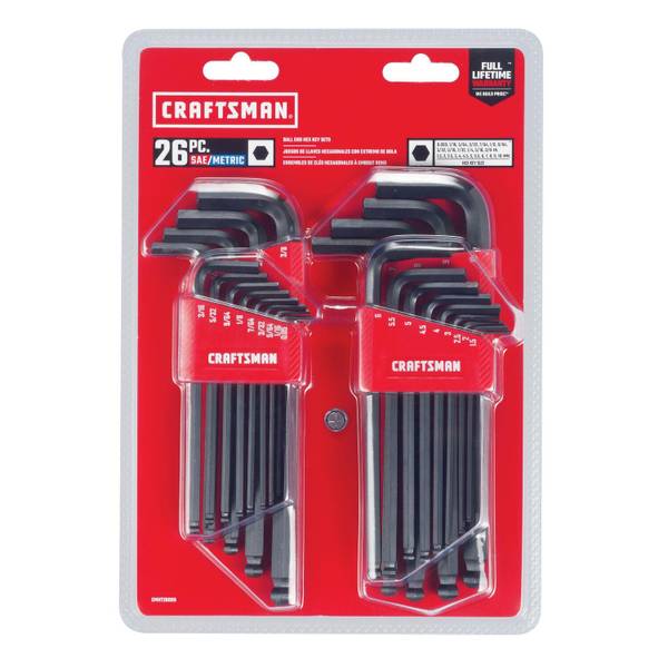 Craftsman 26-Piece Hex Key Set