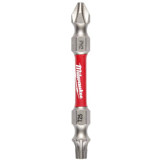 Milwaukee Shockwave PH2/T25 Double Ended Bit