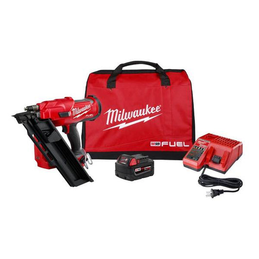 Milwaukee M18 FUEL 30 Degree Framing Nailer Kit