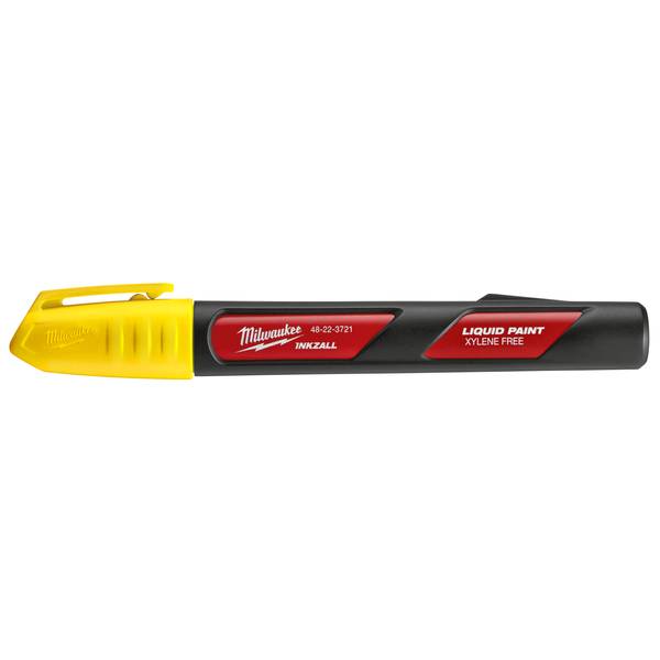 Milwaukee INKZALL Yellow Paint Marker