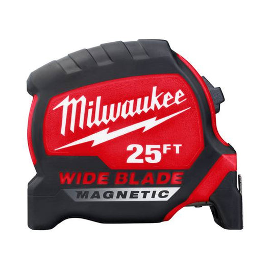 Milwaukee 25 ft Wide Blade Magnetic Tape Measure