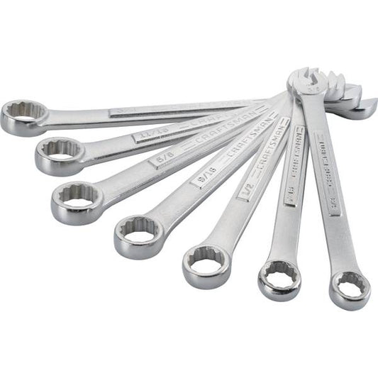 Craftsman 7 Piece SAE Combo Wrench Set