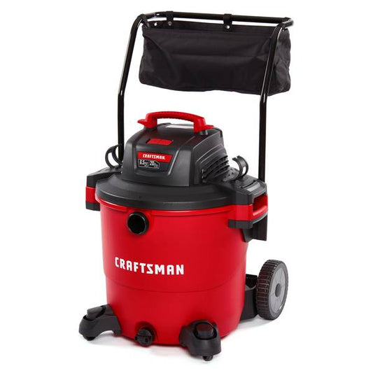 Craftsman CMXEVBE17656 20 Gallon 6.5 Peak HP Wet/Dry Vac with Cart