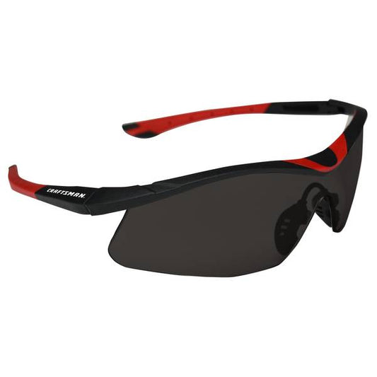 Craftsman 520 Sleek Half Frame Smoke Safety Glasses