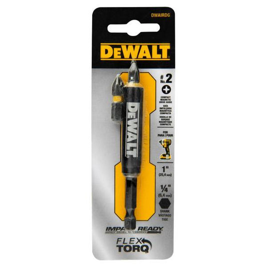 DEWALT Impact Ready Magnetic Bit Holder with 2 Bits