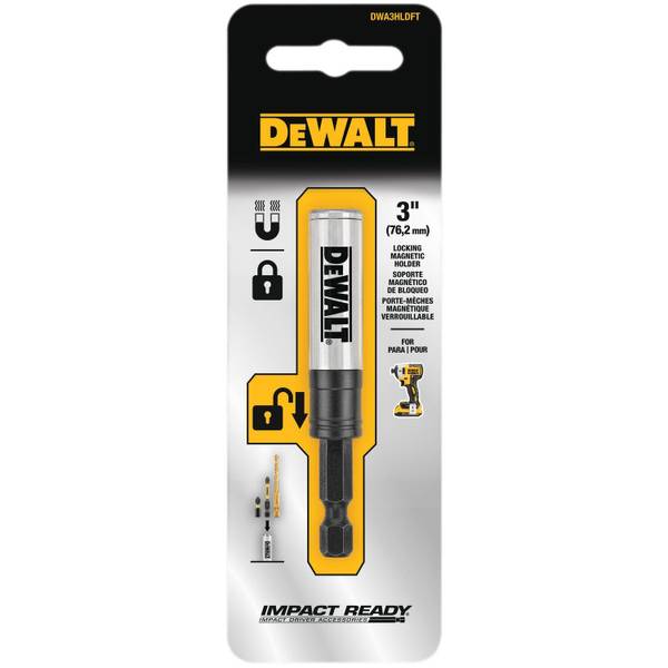 DEWALT 3" Locking Magnetic Screwdriving Bit Holder