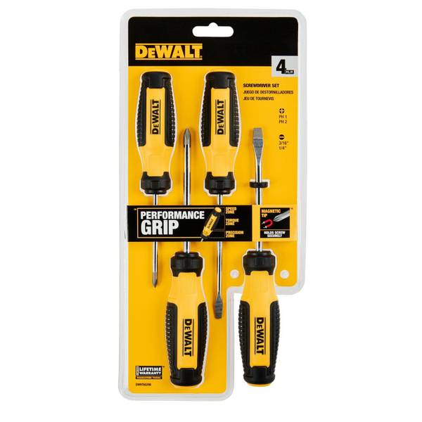 DEWALT 4-Piece Screwdriver Set