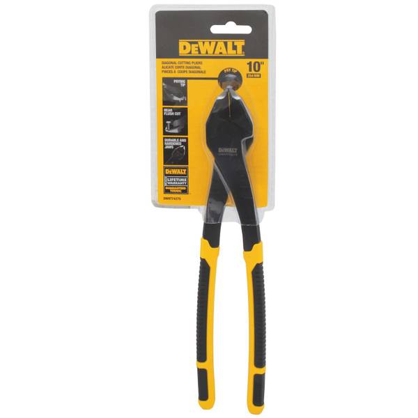 DEWALT 10" Diagonal Pliers with Prying Tip