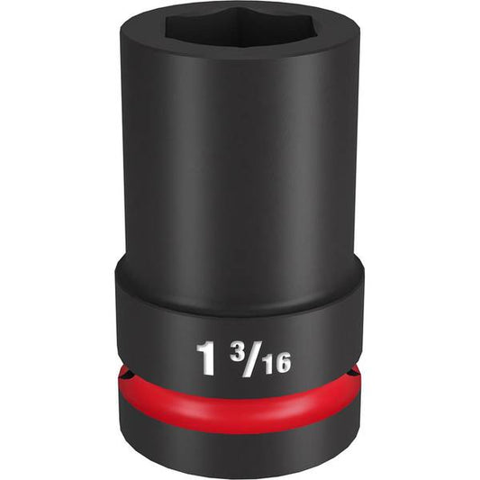 Milwaukee 1" Drive 1-3/16" Deep 6 Point Socket