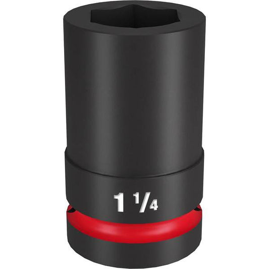 Milwaukee 1" Drive 1-1/4" Deep 6 Point Socket