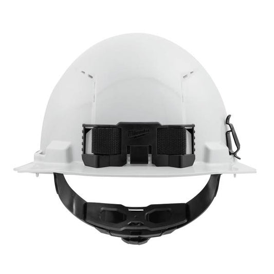 Milwaukee BOLT White Full Brim Type 1, Class C Vented Hard Hat