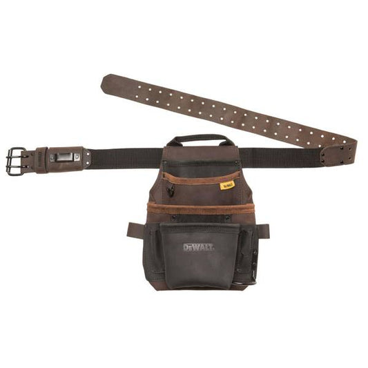 DEWALT Leather Tool Pouch & Belt