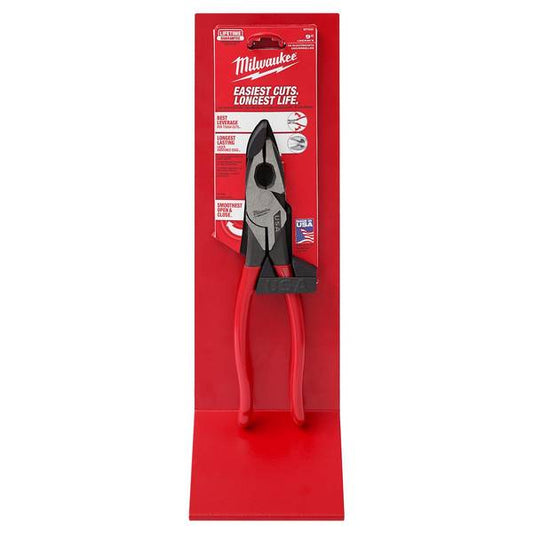 Milwaukee 9" Lineman's Dipped Grip Pliers