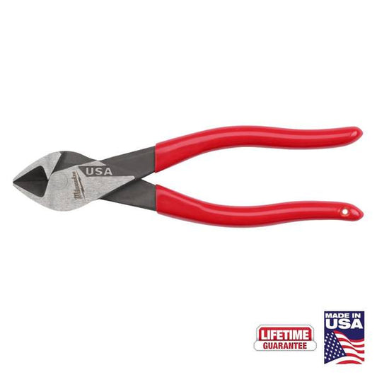 Milwaukee 7" Diagonal Dipped Grip Cutting Pliers