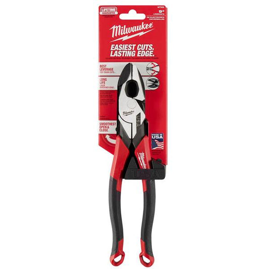 Milwaukee 9" Lineman's Comfort Grip Pliers