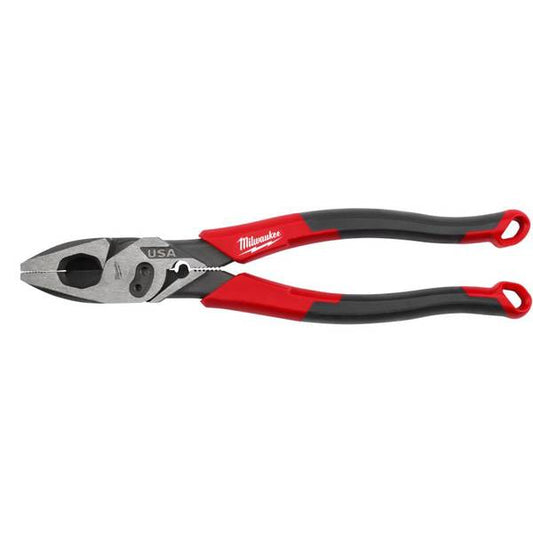 Milwaukee 9" Lineman's Comfort Grip Pliers with Crimper and Bolt Cutter