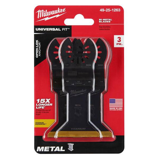 Milwaukee 1-3/4" Titanium Enhanced Bi-Metal Blade