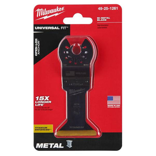 Milwaukee 1-3/4" Titanium Enhanced Bi-Metal Blade