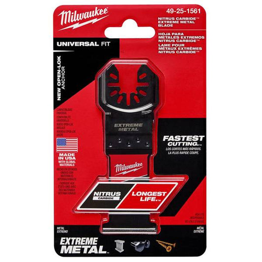 Milwaukee Extreme Metal Universal Fit OPEN-LOK Oscillating Multi-Tool Blade