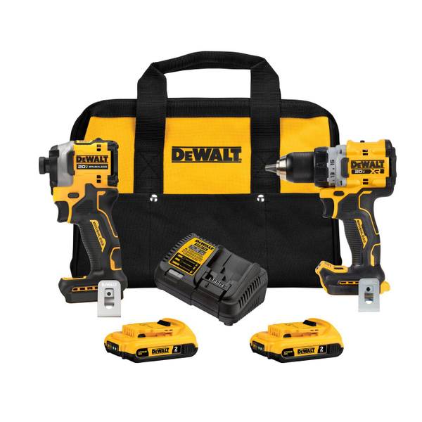 DEWALT ATOMIC 20V MAX* Brushless Cordless Drill/Driver and Impact Driver Combo Kit