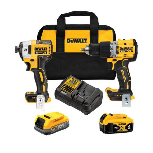 DEWALT 20V MAX XR Hammer Drill Impact Driver Combo Kit