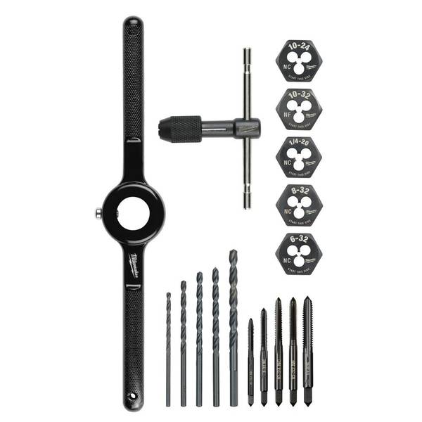 Milwaukee 17-Piece SAE Tap and Die Set