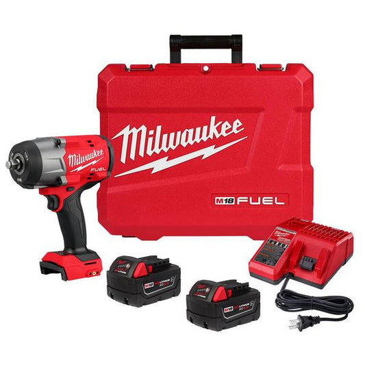 Milwaukee M18 FUEL 1/2" High Torque Impact wrench with Friction Ring Kit