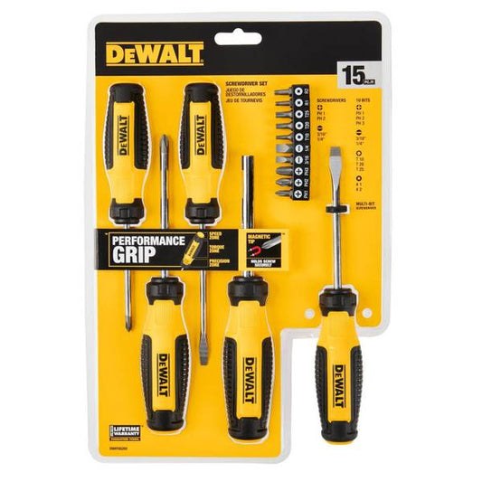 DEWALT 15-Piece Screwdriver Set