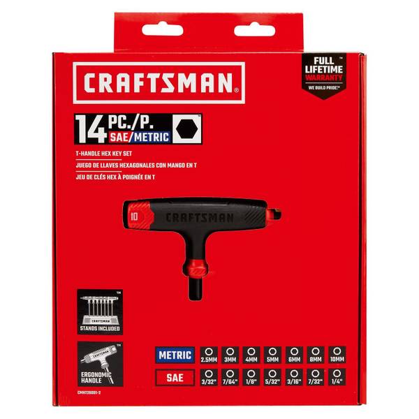 Craftsman 14 Piece T-Handle Set