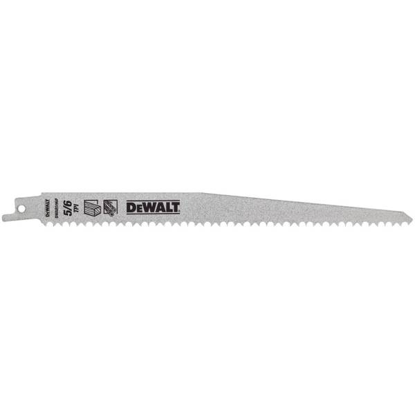 DEWALT 4-Pack 9" 6TPI Pruning Bi-Metal Reciprocating Saw Blade