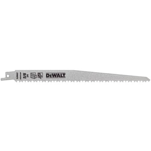 DEWALT 4-Pack 9" 6TPI Pruning Bi-Metal Reciprocating Saw Blade