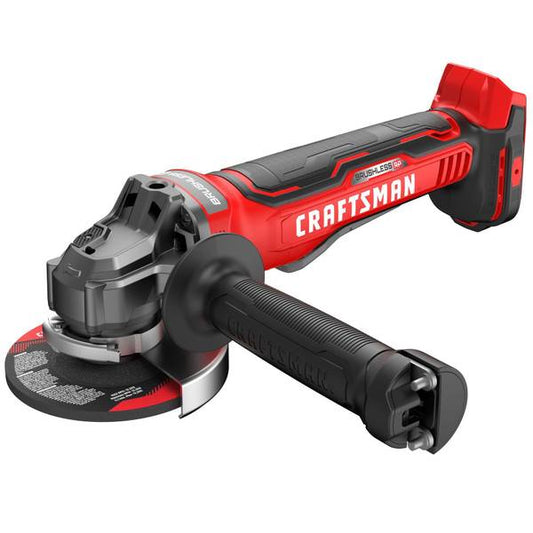 Craftsman V20* BRUSHLESS RP Cordless 4-1/2" Small Angle Grinder