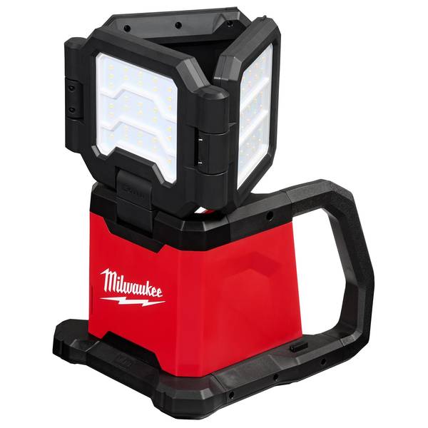 Milwaukee M18 ROVER Dual Power Triple-Panel Flood & Area Light