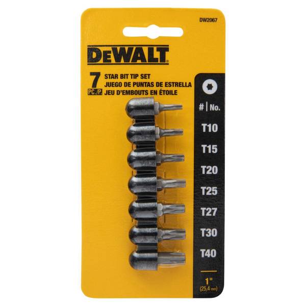 DEWALT 7-Piece TORX Bit Tip Set