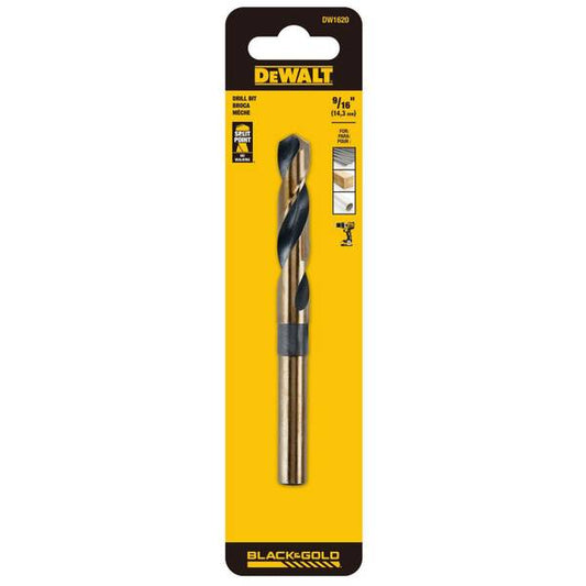 DEWALT 9/16" High Speed Steel Drill Bit