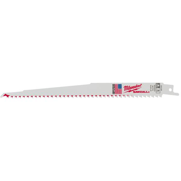 Milwaukee 5-Pack 9 in. 5 TPI SAWZALL Blades