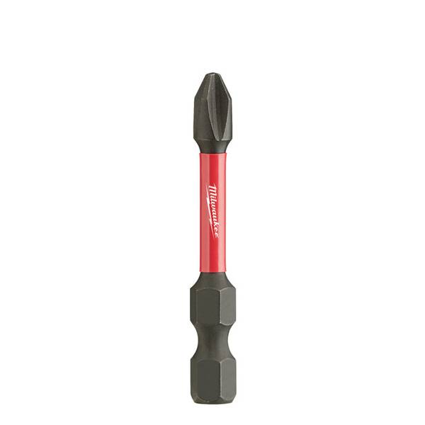 Milwaukee SHOCKWAVE 2" Impact Phillips #2 Power Bit