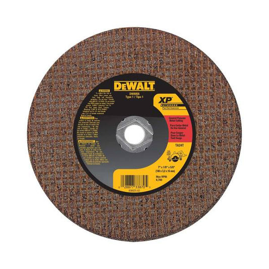 DEWALT 7"x1/8"x5/8" Ceramic Abrasive Saw Blade