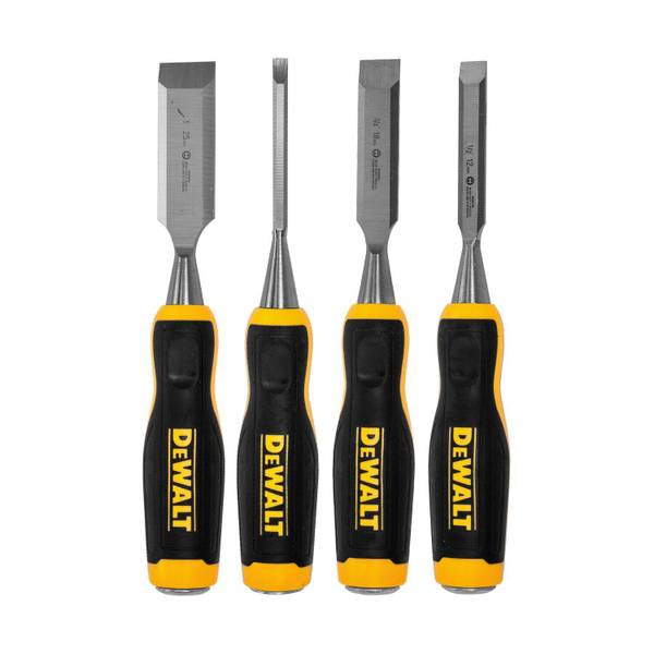 DEWALT 4 Piece Wood Chisel Set