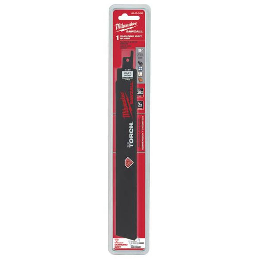 Milwaukee 9" Diamond Grit the Torch SAWZALL Blade